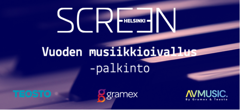 Screen Helsinki Vuoden musiikkioivallus -palkinto